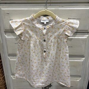 Amaia London Kids Floral Cream Shirt